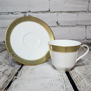 Vintage Royal Doulton Belvedere Flat Cup and Saucer Set
